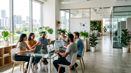 Comparaison visuelle entre les frameworks SPA React et Vue pour un site vitrine professionnel