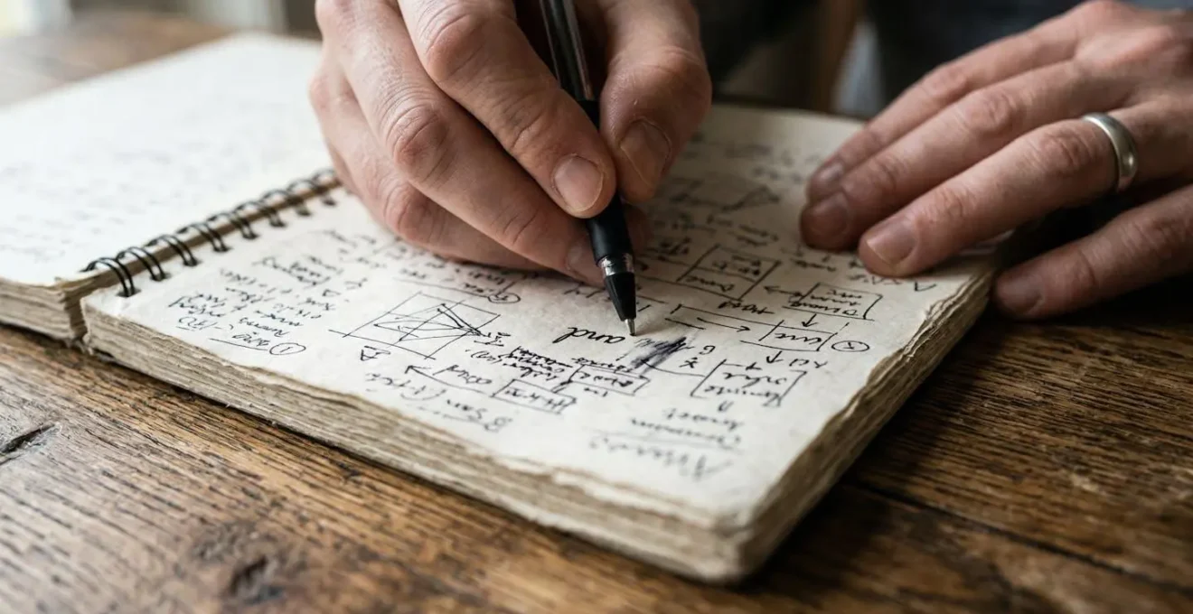 Session d'interview utilisateur avec prise de notes active